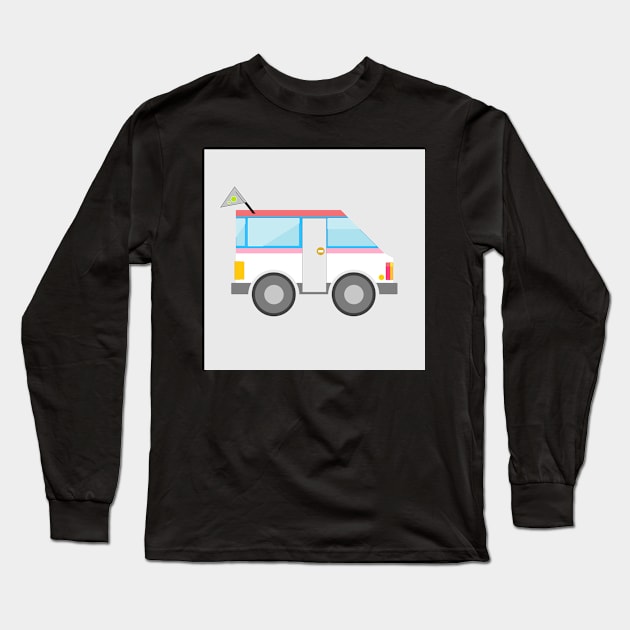 fancy van road trip Long Sleeve T-Shirt by prettyguardianstudio